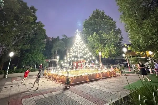 Praça Central de Três Coroas, RS